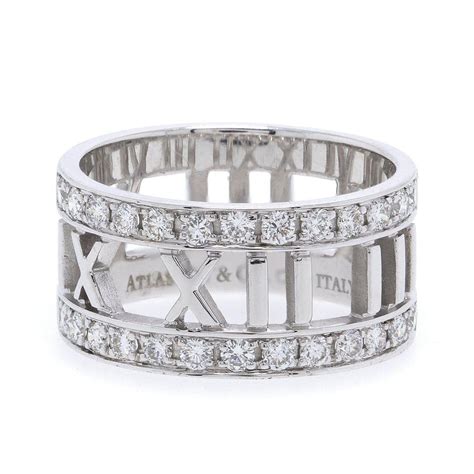 tiffany atlas ring white gold